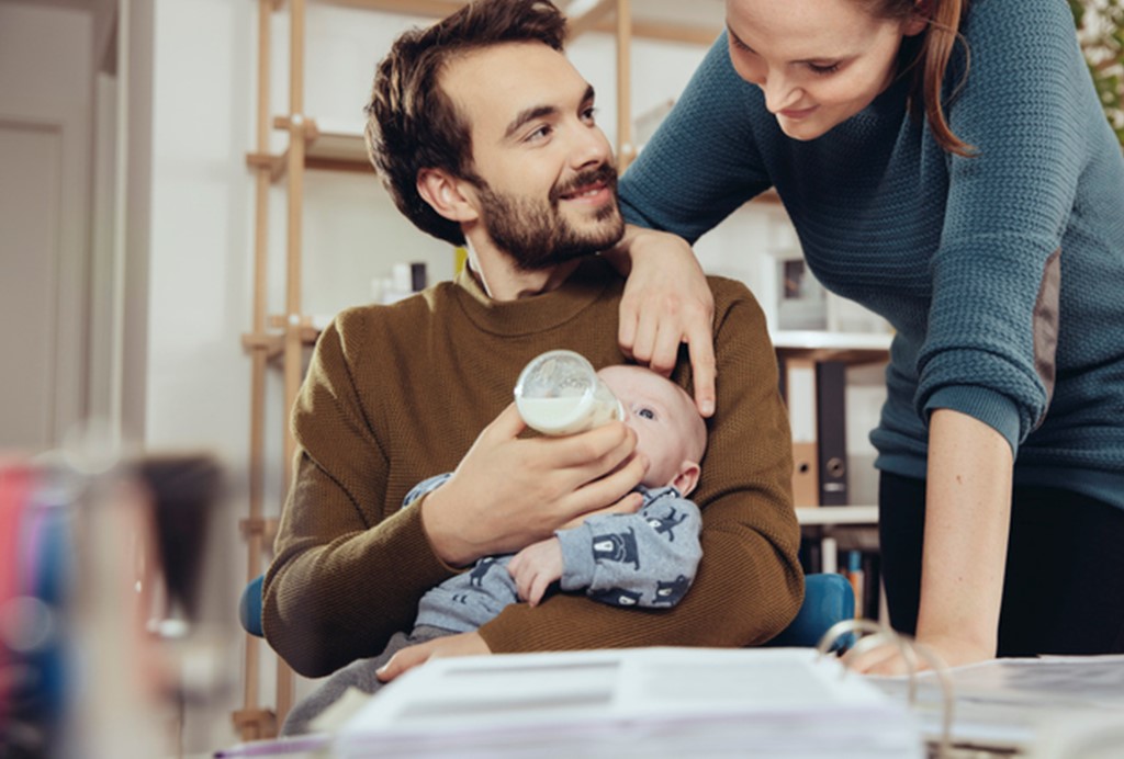 Padres en la alimentación complementaria