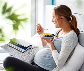 Alimentos con vitaminas para el embarazo 