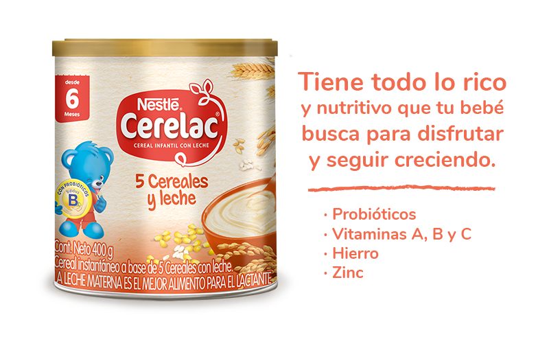 Cerelac, cereal infantil con leche