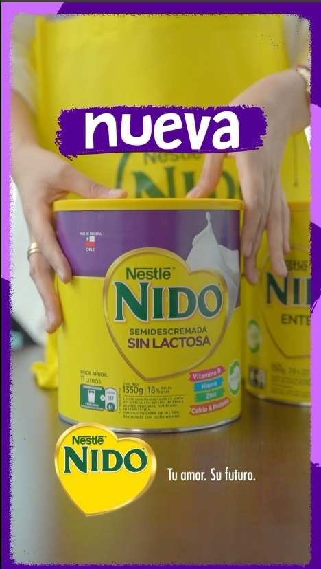 Nido Semidescremada Sin lactosa