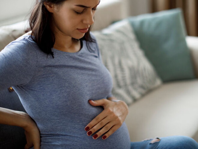 La preeclampsia durante el embarazo.