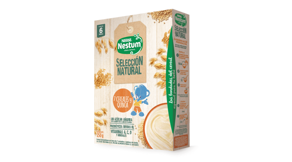 Caja de Nestum 7 Cereales y Quinoa